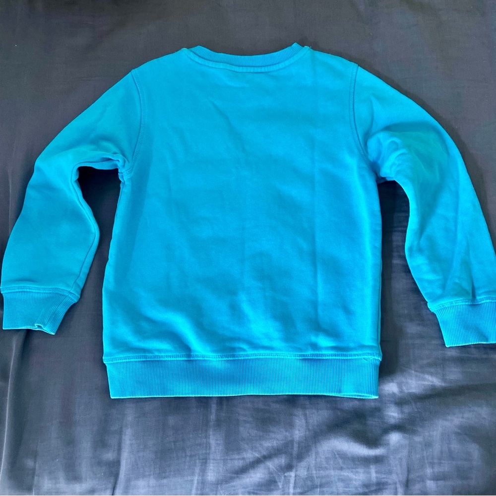 KENZO Boys Torquoise tiger sweatshirt Size 8 /128 - Picture 4 of 4